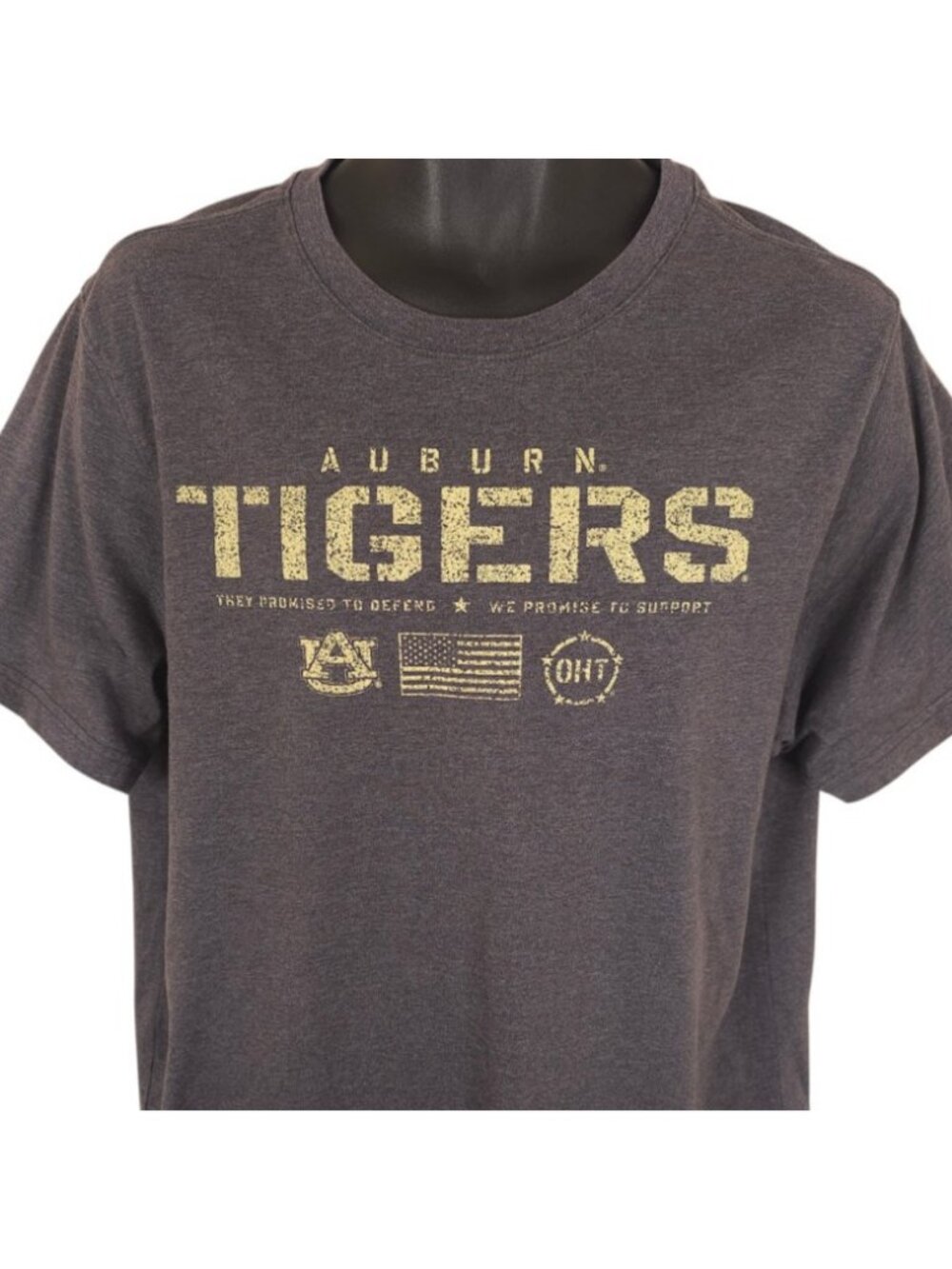 Auburn Tigers T Shirt Mens Size XL Gray Operation Hat Trick NCAA University